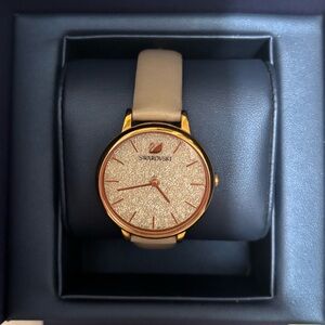 Swarovski Crystalline Joy Rose Gold Watch
